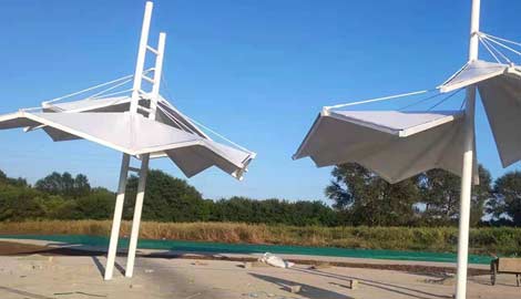 膜結(jié)構(gòu)景觀 膜結(jié)構(gòu)景觀